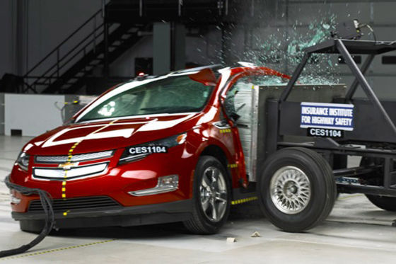 Chevrolet Volt im US-Crashtest