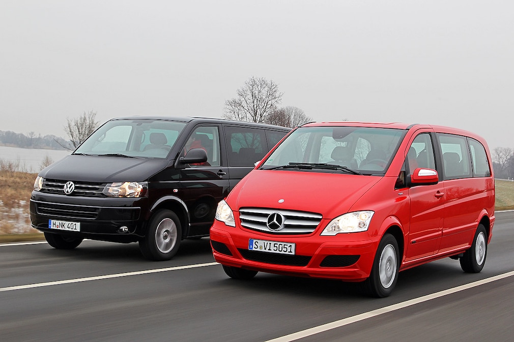 VW T5 Multivan 2.0 TDI Mercedes-Benz Viano 2.0 CDI