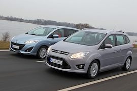 Ford Grand C -Max 1.6 Mazda 5 1.6 MZ-CD