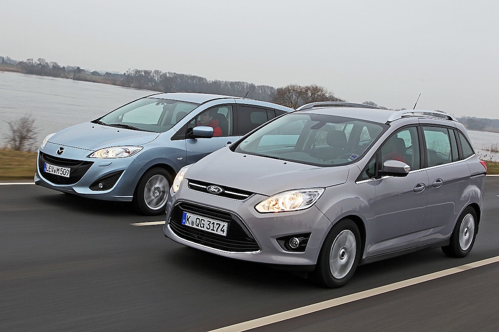 Ford Grand C -Max 1.6 Mazda 5 1.6 MZ-CD
