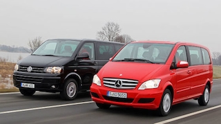 VW T5 Multivan 2.0 TDI Mercedes-Benz Viano 2.0 CDI