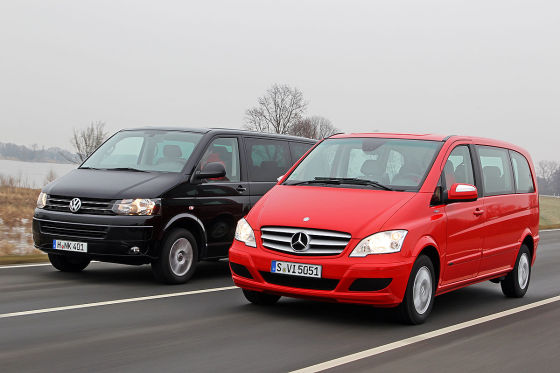 Mercedes Viano VW T5 Multivan