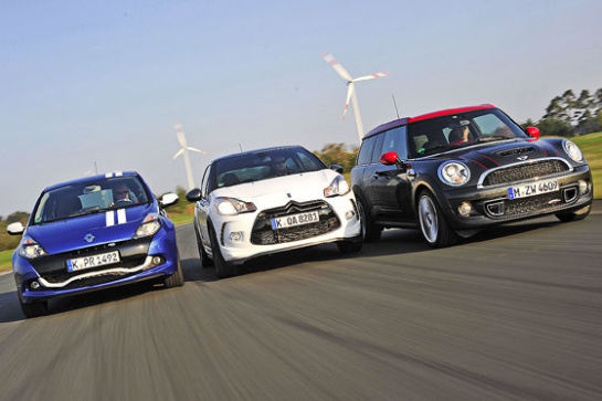 Drei kleine Wirbelwinde