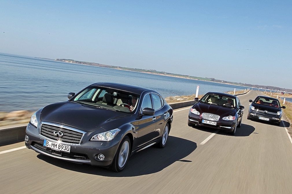 Citroën C6 Inifiniti M Jaguar XF