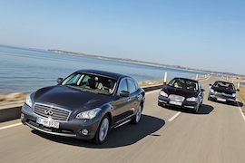 Citroën C6 Inifiniti M Jaguar XF