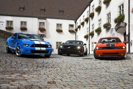Ford Shelby GT500 Dodge Challenger SRT8 Chevrolet Camaro SS