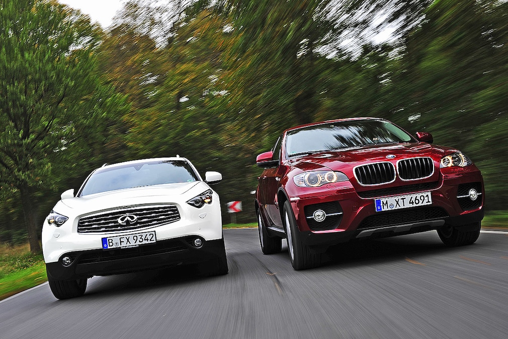 BMW X6 Infiniti FX
