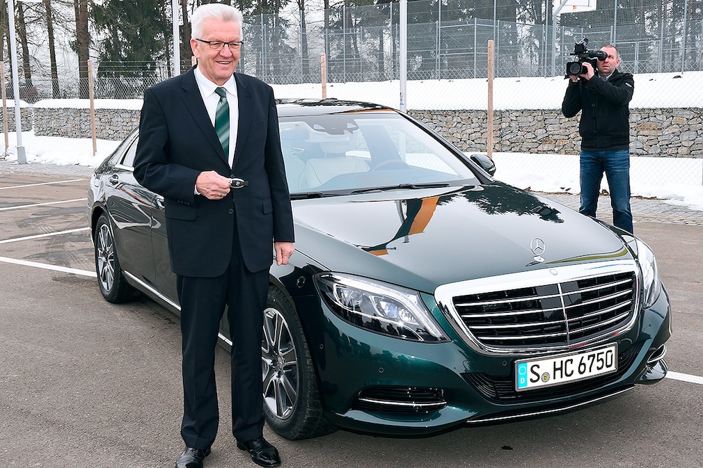 Winfried Kretschmann Dienstwagen