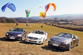 BMW 6er Jaguar XK Mercedes SL