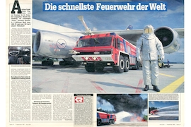 Frankfurt Airport Feuerwehr