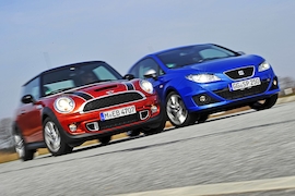 Mini Cooper SD Seat Ibiza SC 2.0 TDI FR