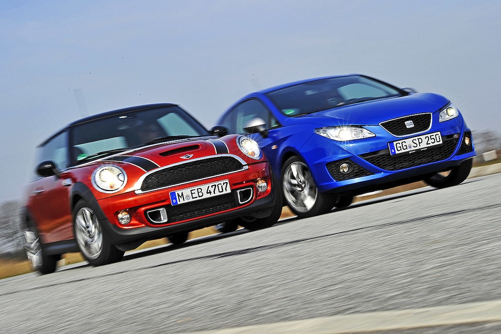 Mini Cooper SD Seat Ibiza SC 2.0 TDI FR