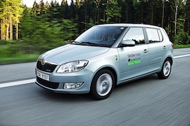 Spritspar-Rekordfahrt im Skoda Fabia Greenline