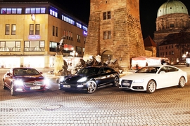 Audi A7 Mercedes CLS Porsche Panamera