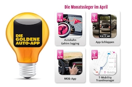 Die Goldene Auto-App 2011: Die April-Gewinner