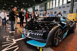 Der Citroën Volt bei der Begutachtung