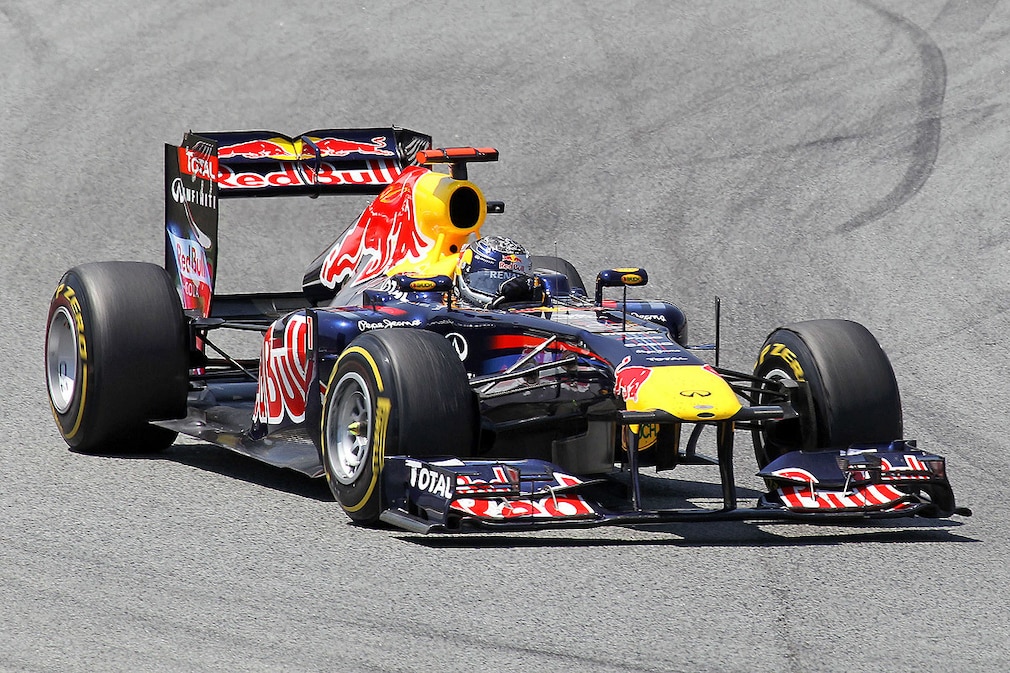 Sebastian Vettel in Barcelona 2011
