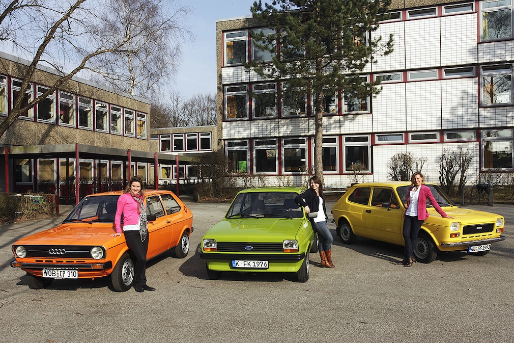 Audi 50 Ford Fiesta Fiat 127