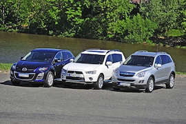Mazda CX7 Mitsubishi Outlander Opel Antara