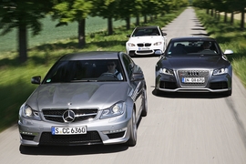 Audi RS 5 BMW M3 Mercedes C 63 AMG