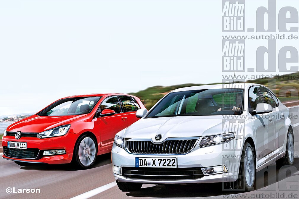 Skoda Octavia VW Golf