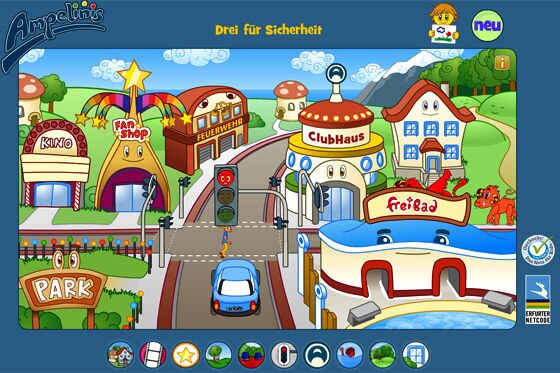 Website zum Thema Verkehr
