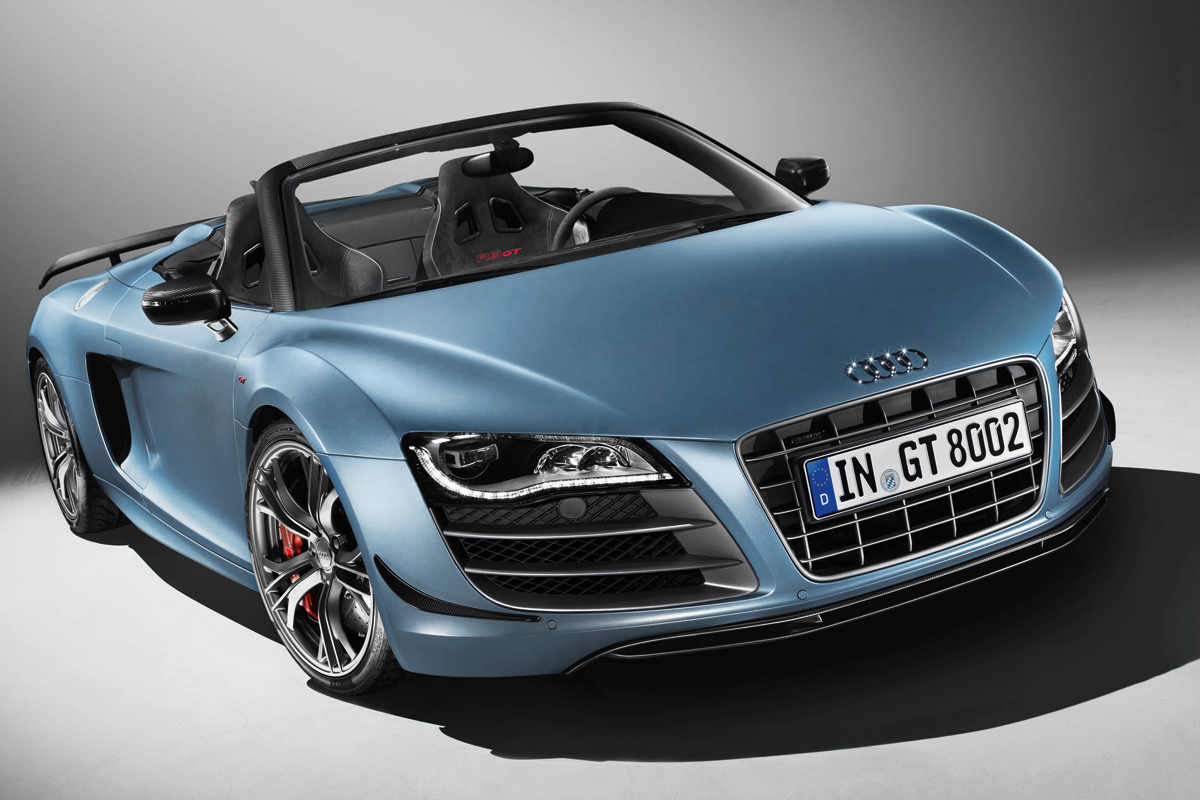 Vorstellung Audi R8 GT Spyder AUTO BILD