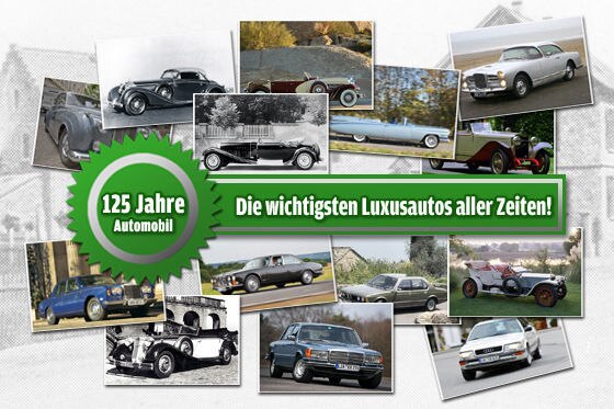 Luxus-Autos: Leserwahl 125 Jahre Auto
