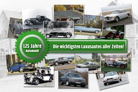 Luxus-Autos: Leserwahl 125 Jahre Auto