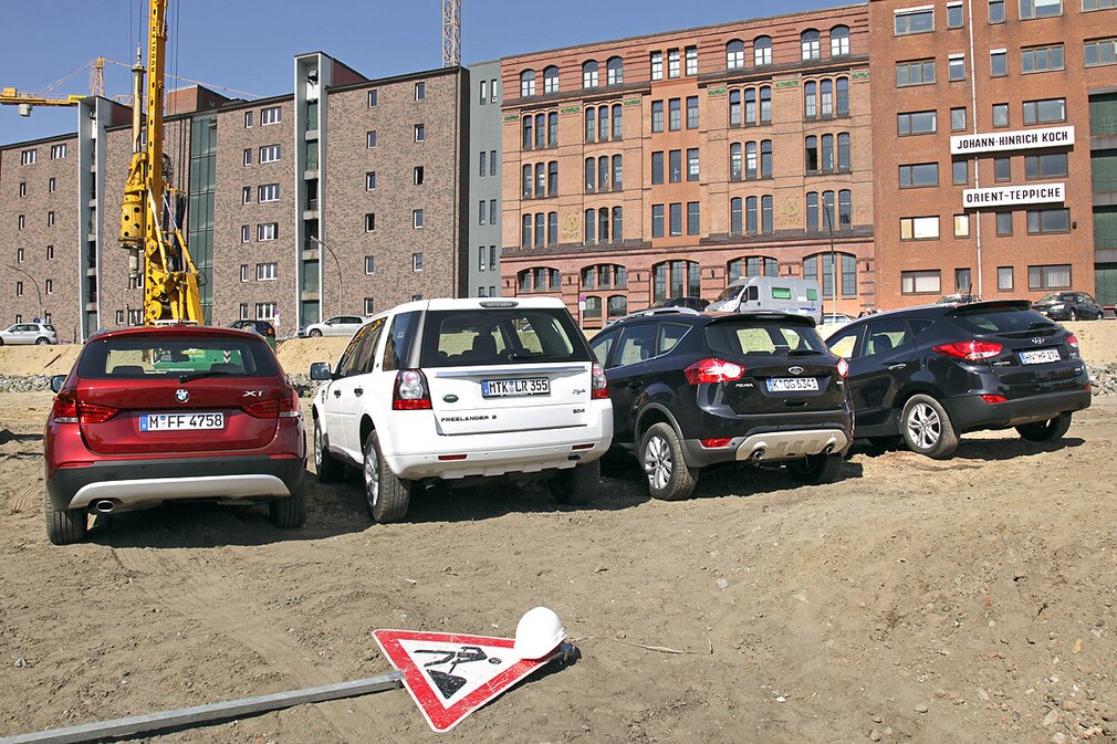 BMW X1 Land Rover Freelander Ford Kuga Hyundai ix35