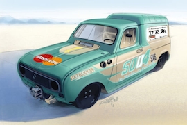 Renault R4: Rekordjagd auf Salzssee