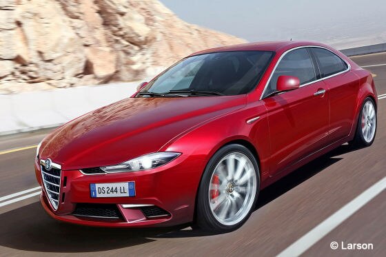 Alfa Giulia Illustration
