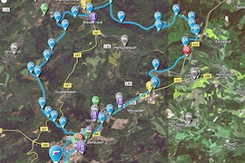 interaktive Nürburgring-Map von Falken
