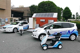 Honda-Flotte für Saitama