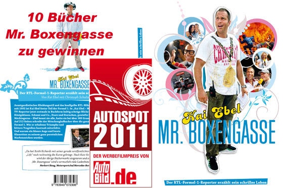 AUTOSPOT 2011: Gewinnen Sie ein Buch "Kai Ebel - Mr. Boxengasse"
