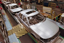 Saab-Produktion in Trollhättan