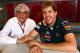 Jenson Button Bernie Ecclestone