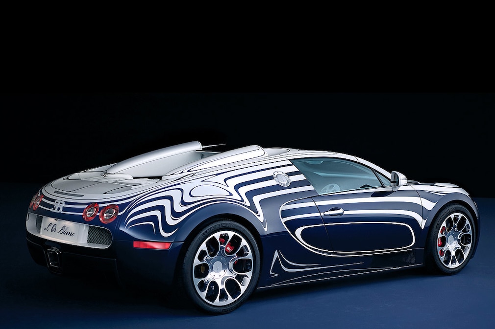 Bugatti Veyron Grand Sport L`Or Blanc