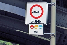 Schild Umweltzone