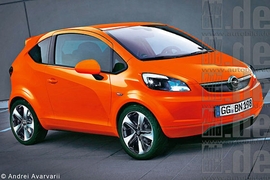 Opel Junior (Computer-Zeichnung)