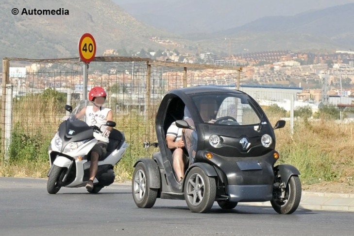 Renault Twizy Erlkönig