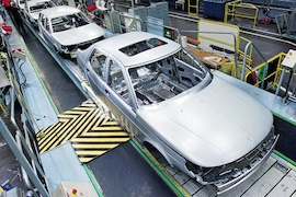 Produktion bei Saab