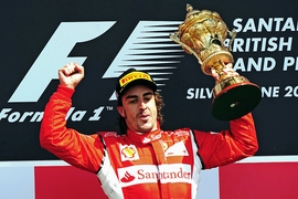 Fernando Alonso siegt in Silvestone