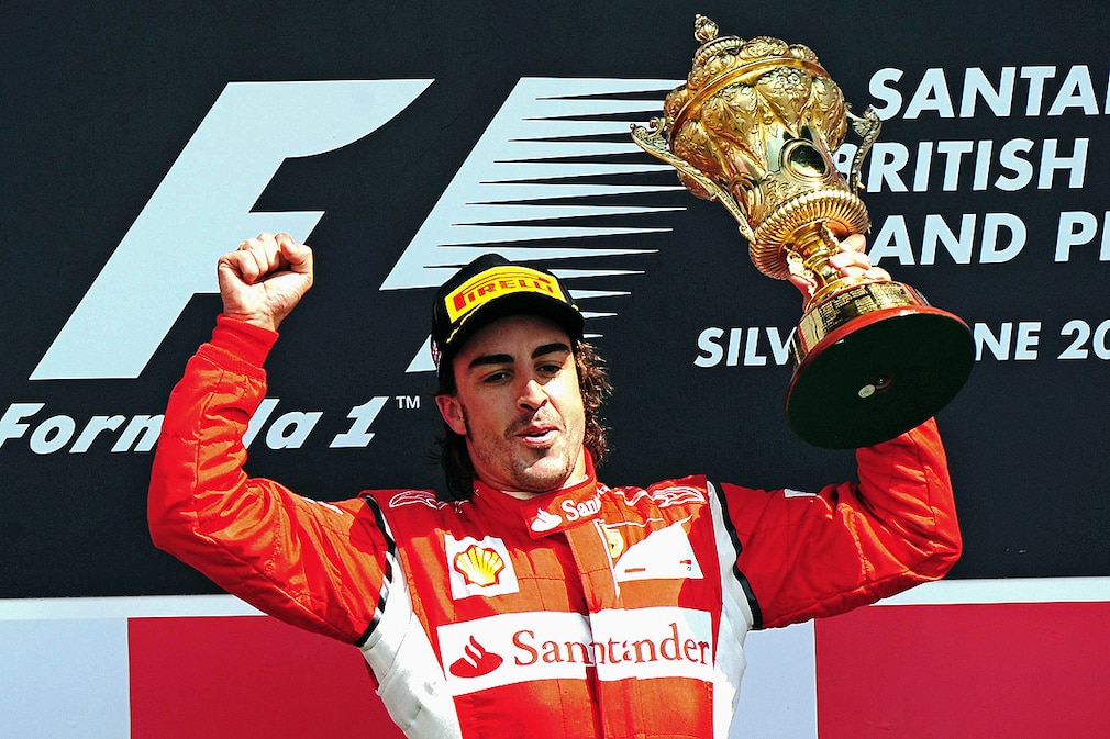 Fernando Alonso siegt in Silvestone
