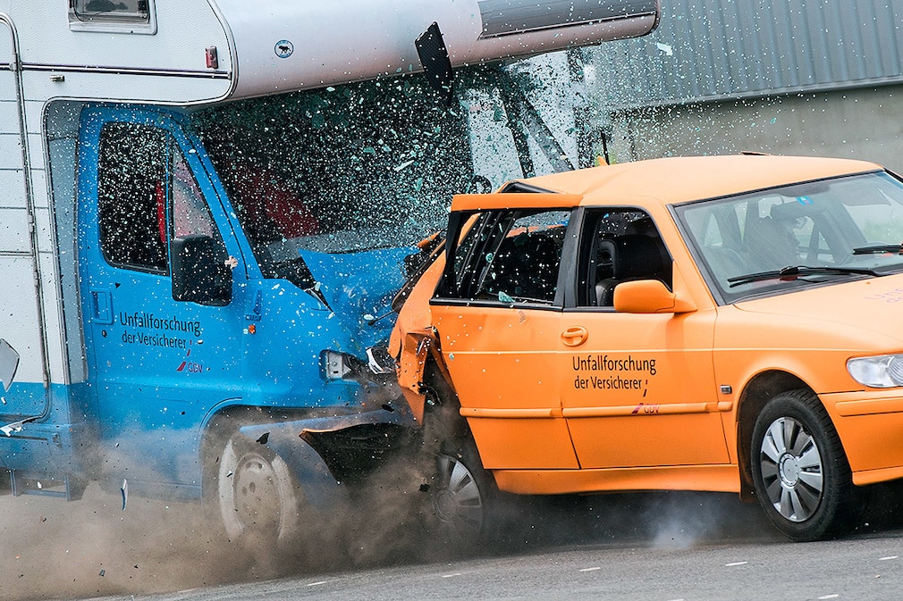 Wohnmobil-Crashtest