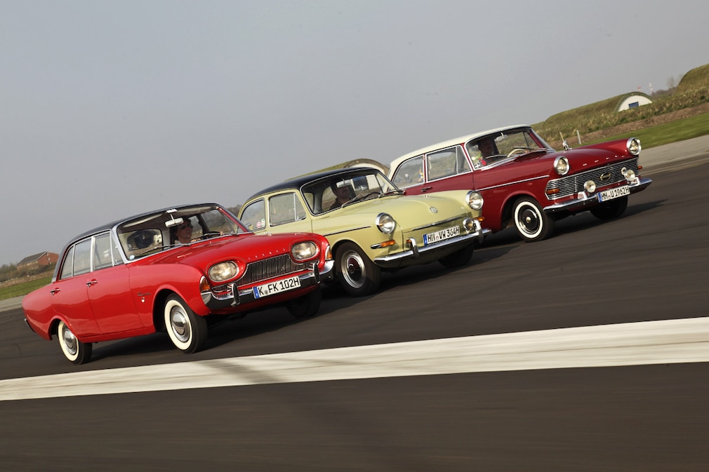 Ford 17M P3 VW 1500 S Typ 3 Opel Rekord P2