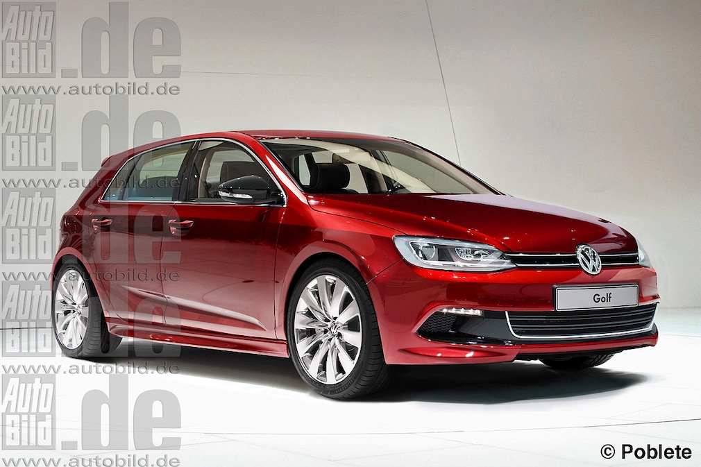 VW Golf VII Illustration