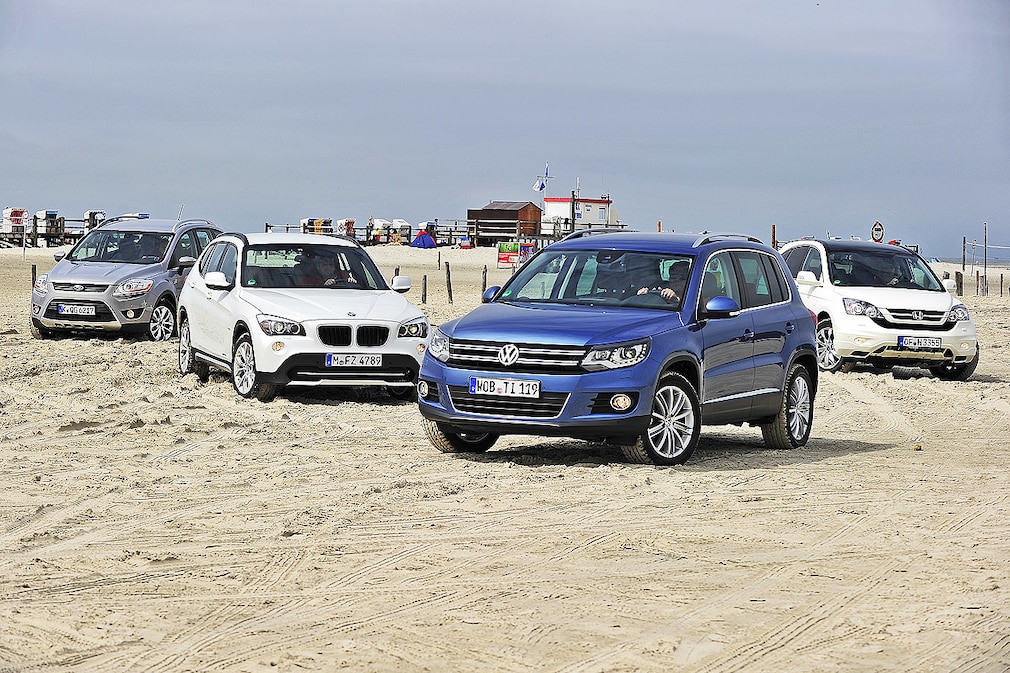 BMW X1 Ford Kuga Honda CR-V VW Tiguan