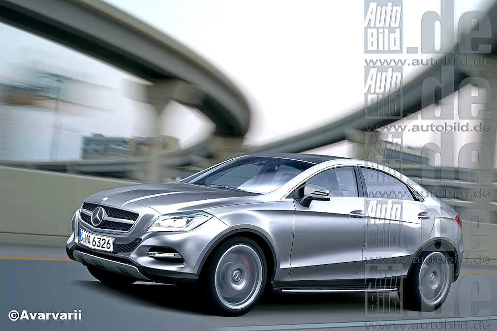 Illustration Mercedes MLC (2014)