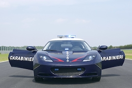Lotus Evora S als Carabinieri-Auto
